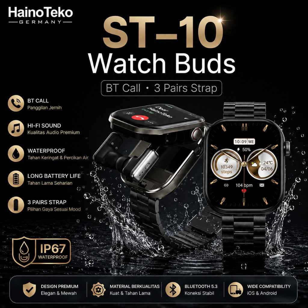 Hainoteko st10 avec ecouteur