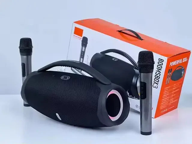 BOOMSBOX 3 AVEC 2 MICRO
