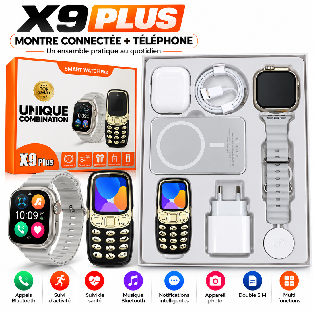 BOX X9 plus UNIQUE COMBINATION