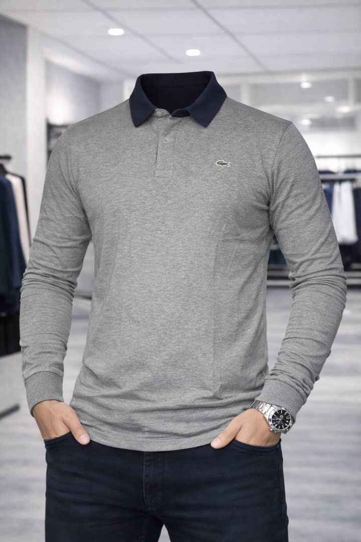Polo manches longues Lacoste