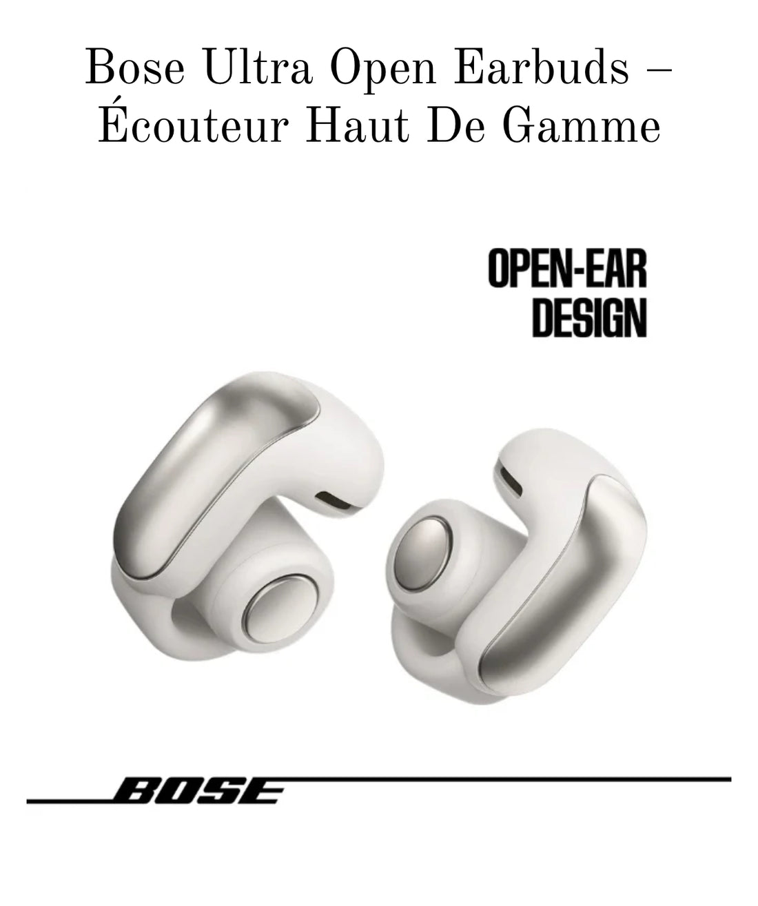 BOSE ULTRA OPEN EARBUDS