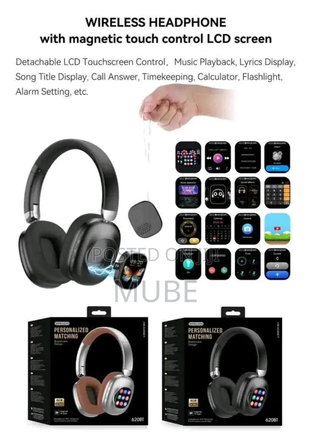 CASQUE TACTILE AKZ -620BT