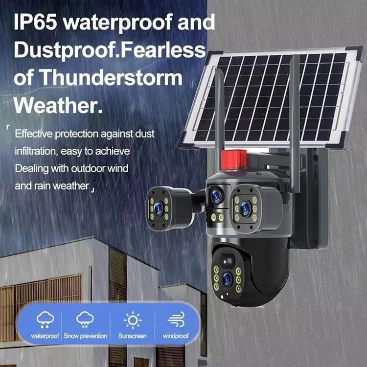 CAMERA DE SÉCURITÉ AI SOLAR CAMERA 3in1