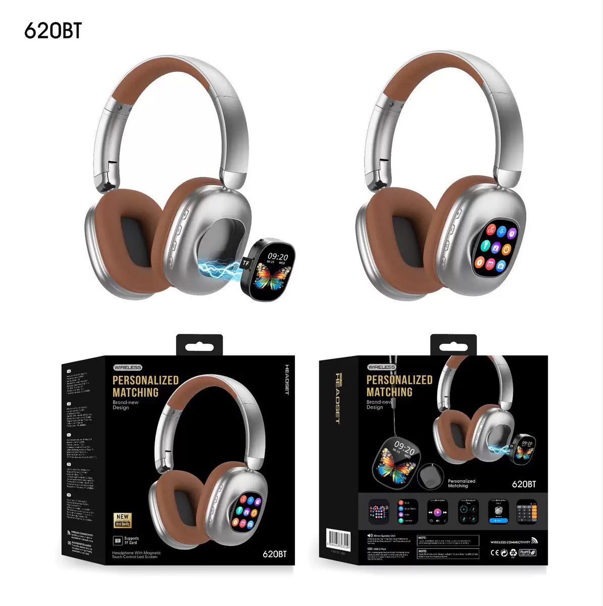 CASQUE TACTILE AKZ -620BT