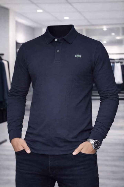 Polo manches longues Lacoste