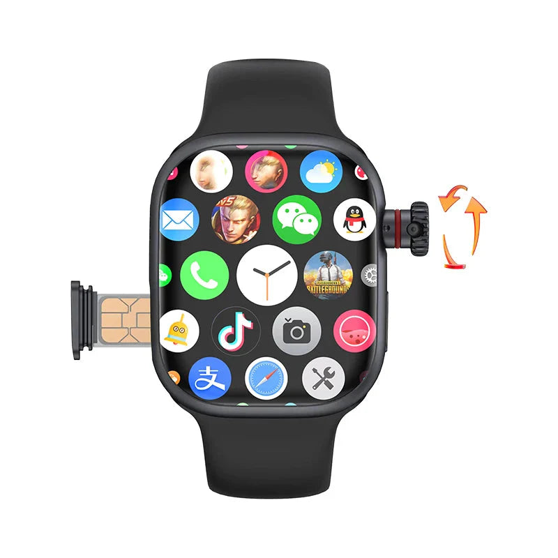 Watch ST12 Puce Série 9 Montre intelligente