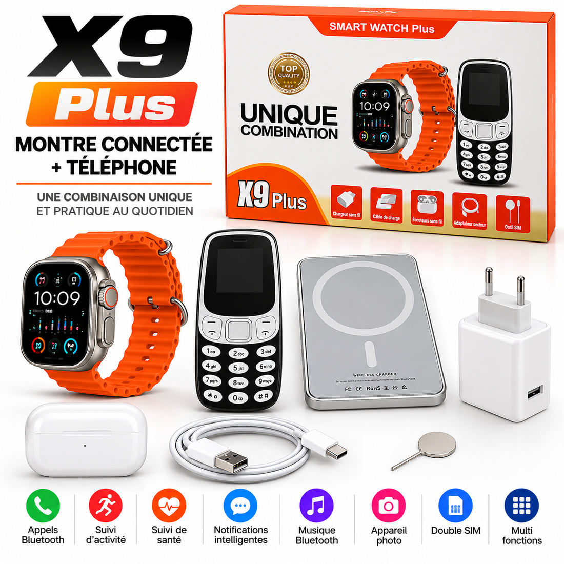 BOX X9 plus UNIQUE COMBINATION