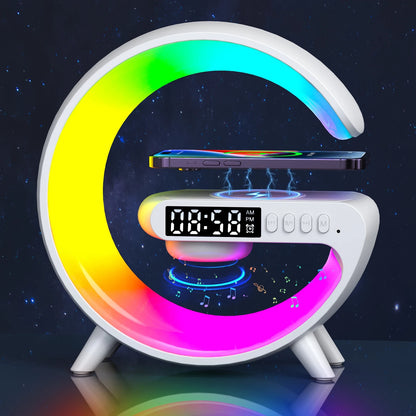 Lumière led avec chargeur sans fils