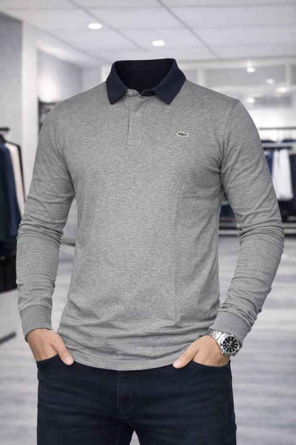 Polo manches longues Lacoste