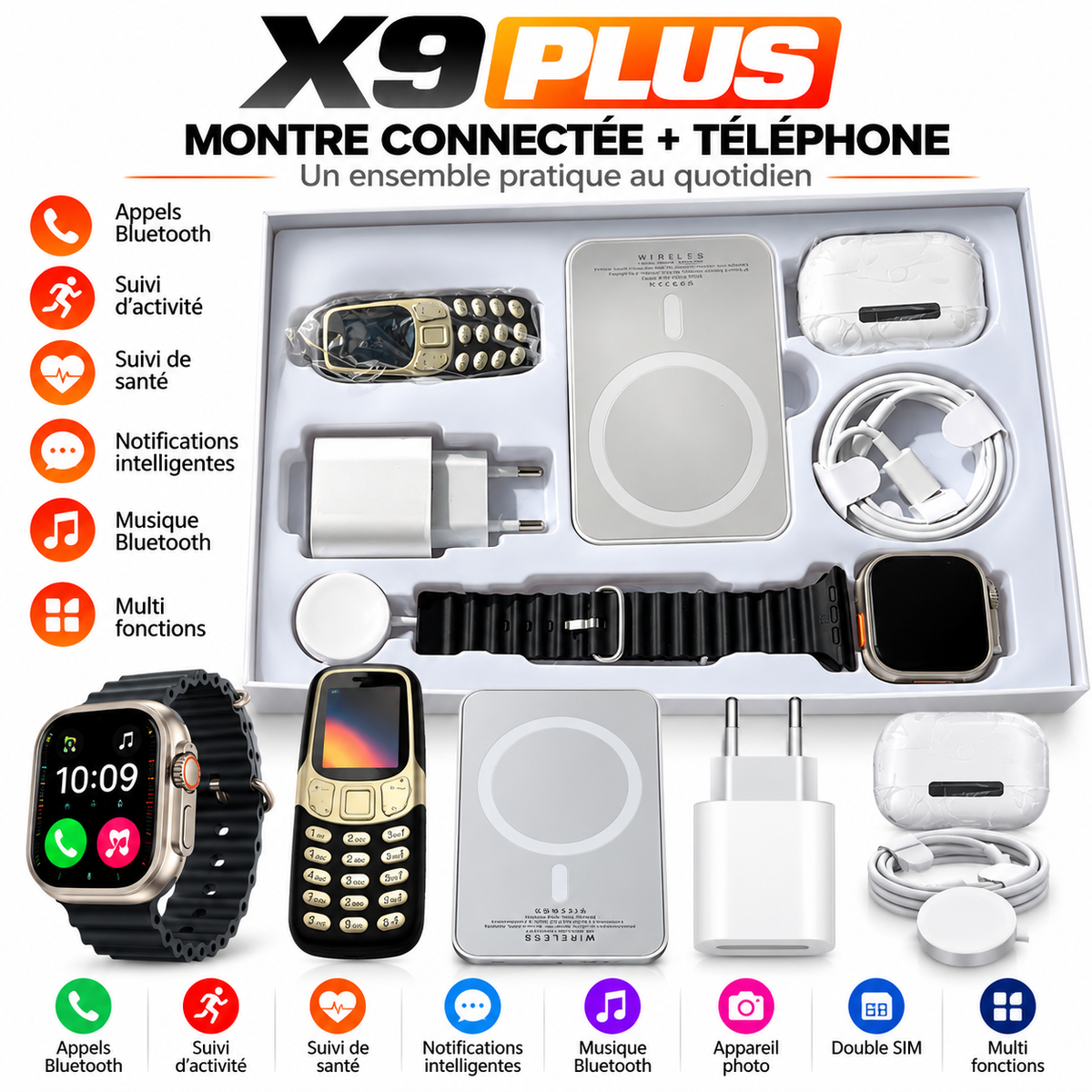 BOX X9 plus UNIQUE COMBINATION