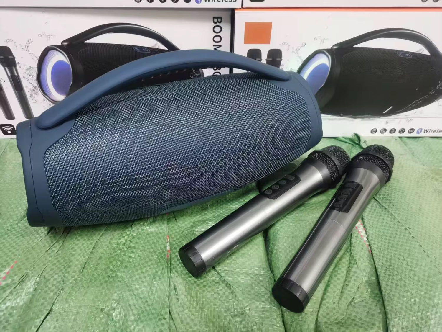 BOOMSBOX 3 AVEC 2 MICRO