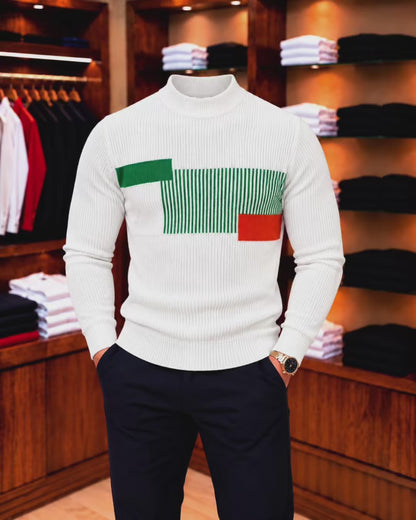 Pull-over tricoté pour homme