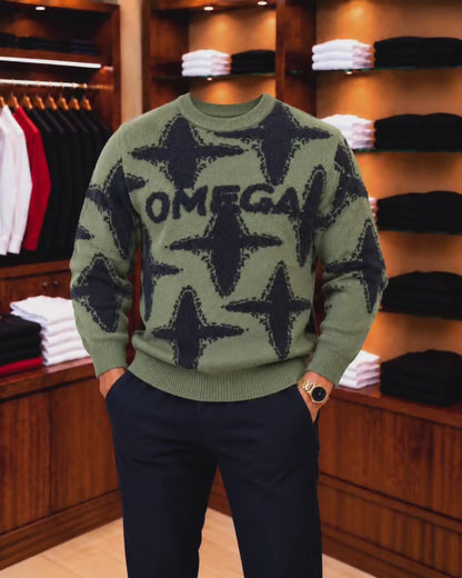 Pull-over tricoté pour homme